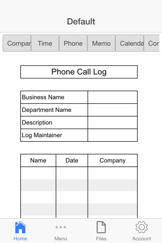 Business Call Log screenshot 3