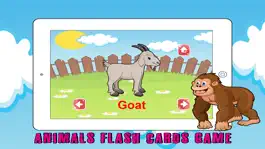 Game screenshot Animals Vocabulary Learning For Kids - 4 Fun Games apk