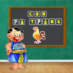 Tìm Chữ Cái Còn Thiếu - Bé Học Chữ app icon