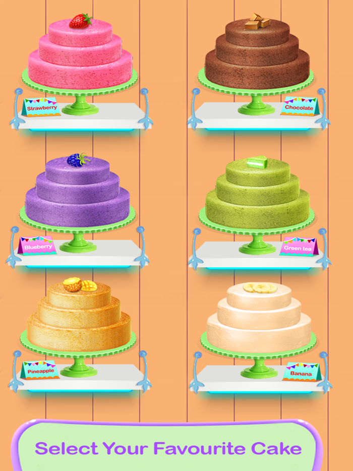 Girls Cake Maker Baking Games