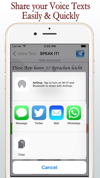 Voice Texts - LIVE - Lite