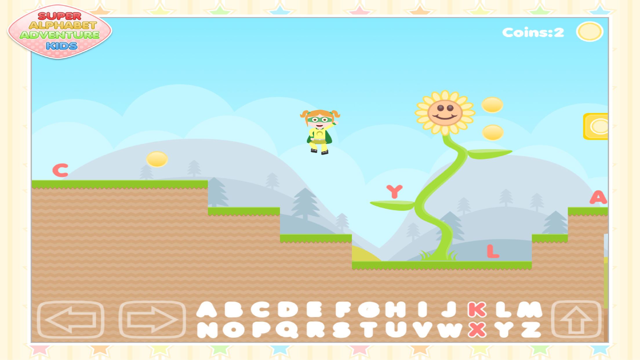Super Alphabet Adventure Kids - Fun Platform Game