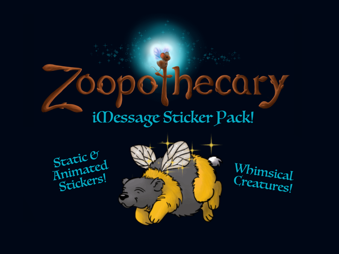 Zoopothecary Sticker Pack