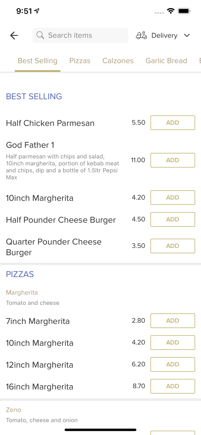 Marios Pizzeria Middlesbrough