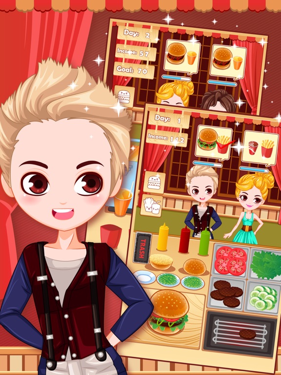 Deluxe Burger Restaurant - cooking game for free screenshot 2