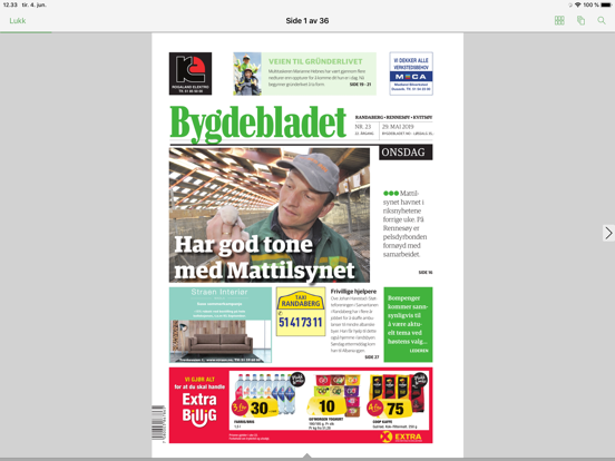 Screenshot #5 pour Bygdebladet eAvis