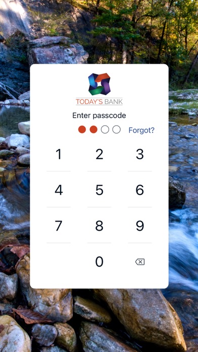 Today's Bank Go Screenshot