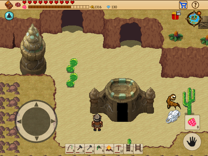 Survival RPG Open World Pixel