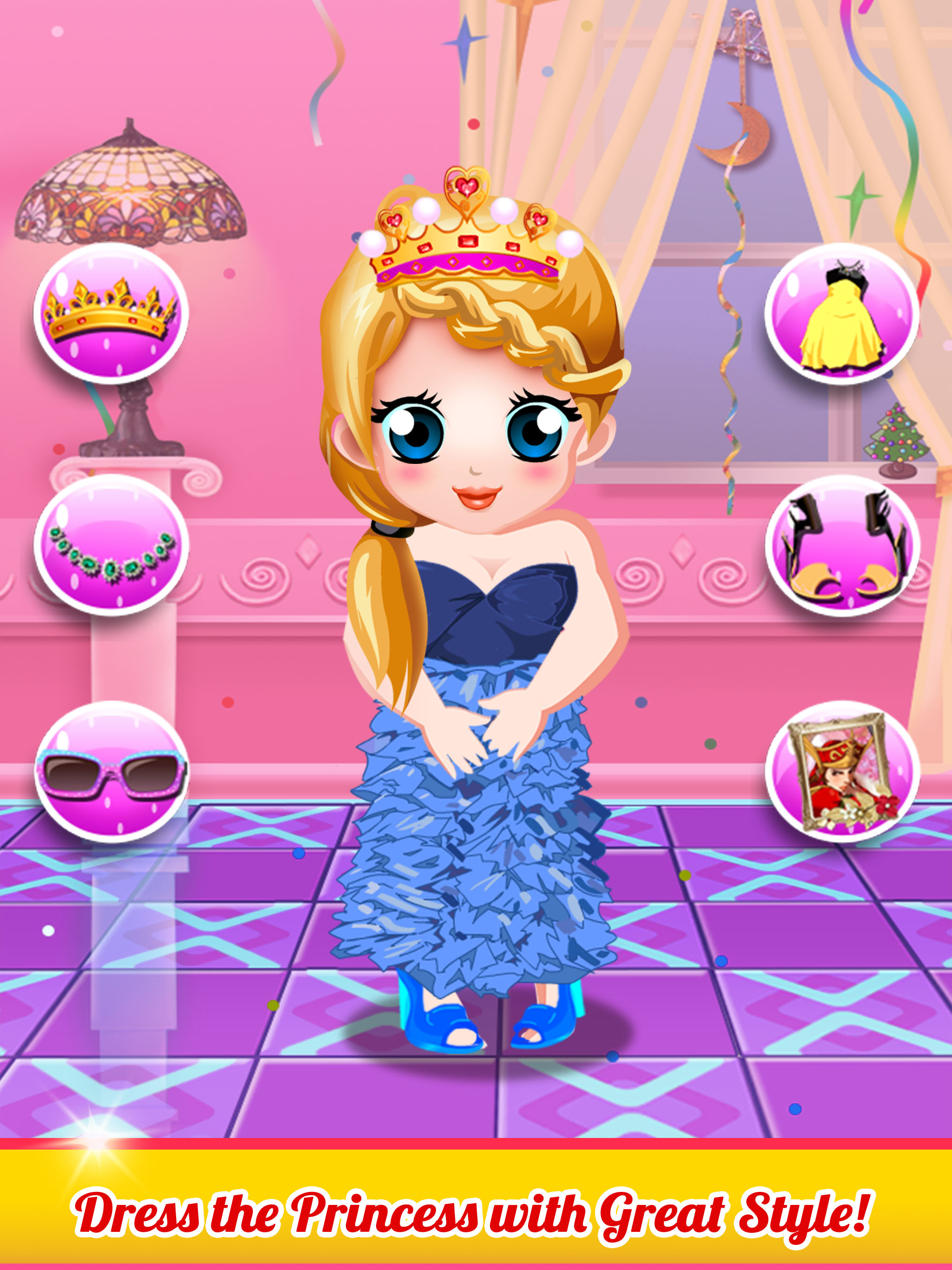 Baby Princess Salon Hair Makeover Games
