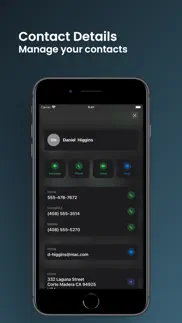 contactsbot: contacts manager iphone screenshot 2