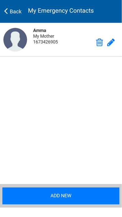 Screenshot #1 pour UP100 Emergency Services