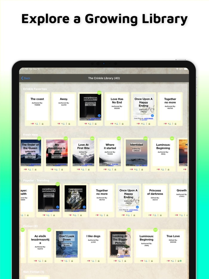 Crinkle - Read Write Stories