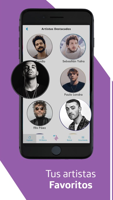Movistar Música Screenshot