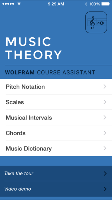 Wolfram Music Theory Course Assistant Screenshot