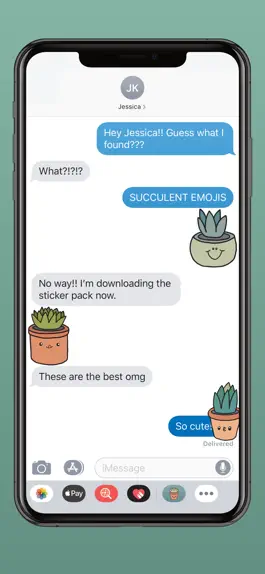 Game screenshot Succulent Emojis apk
