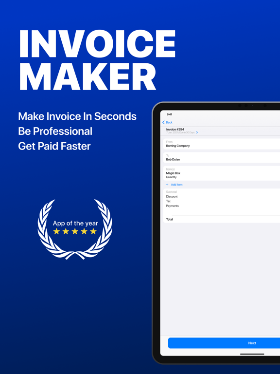 Invoice Makerのおすすめ画像1