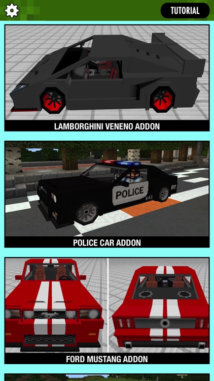 CARS ADDONS for Minecraft Pocket Edition MCPE