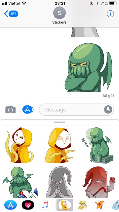 Alien Cute Pun Funny Stickers Screenshot