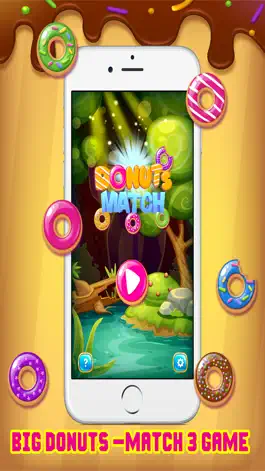 Game screenshot Big Donuts Dazzle Morning Breakfast - Match 3 Game mod apk
