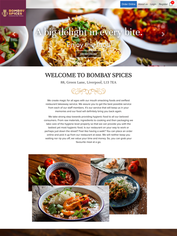Screenshot #4 pour BOMBAY SPICES LIVERPOOL