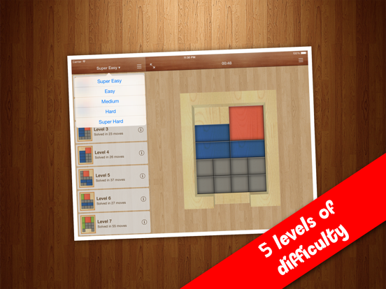 Screenshot #6 pour Red Block - Slide block puzzle