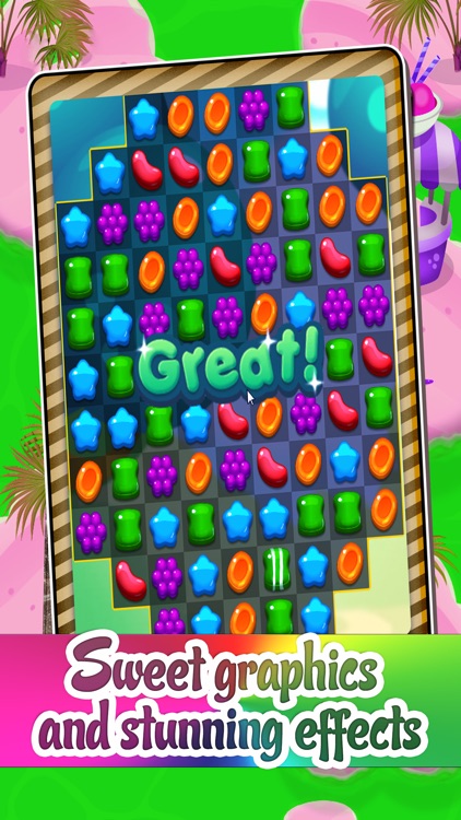 Gummy POP Very Addictive Match 3 Game Free!