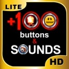 Icon +100 Buttons and Sound Effects