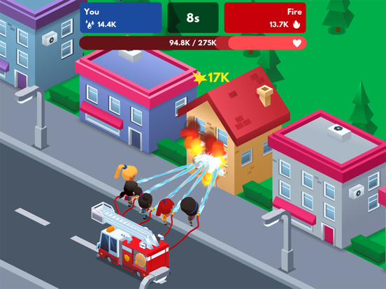 Idle Firefighter Tycoon iPad app afbeelding 7