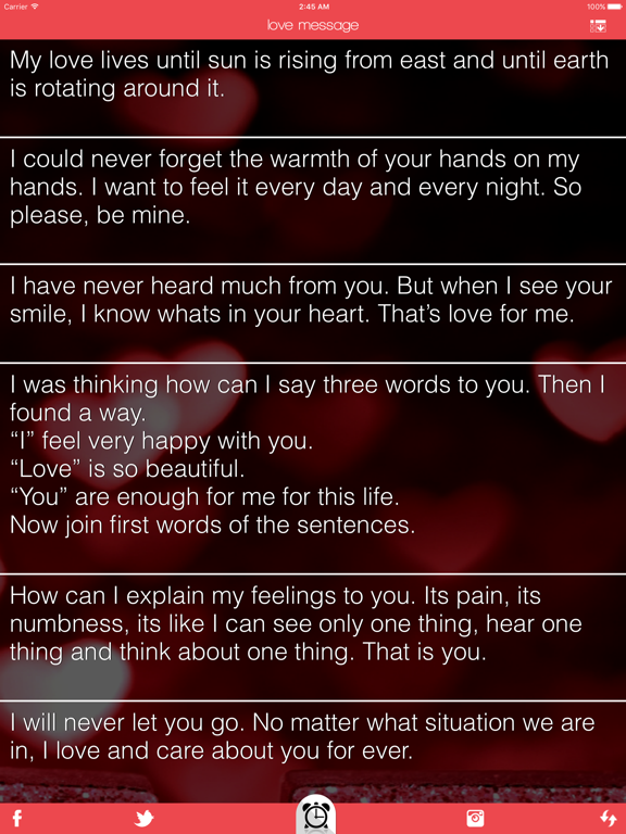 Screenshot #5 pour the best love messages