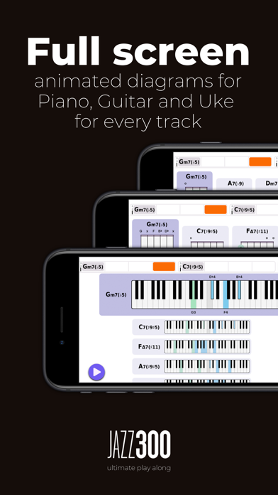 Jazz300 - ultimate play along Screenshot