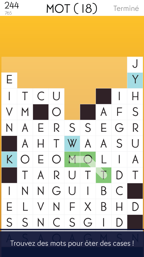 SpellTower Français 的 App Store 截图 1