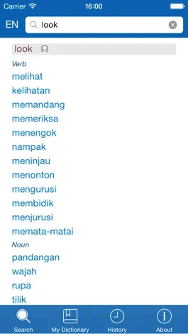 Game screenshot Indonesian−English dictionary apk