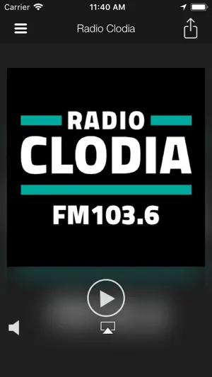 Radio Clodia App Ufficiale screenshot 1