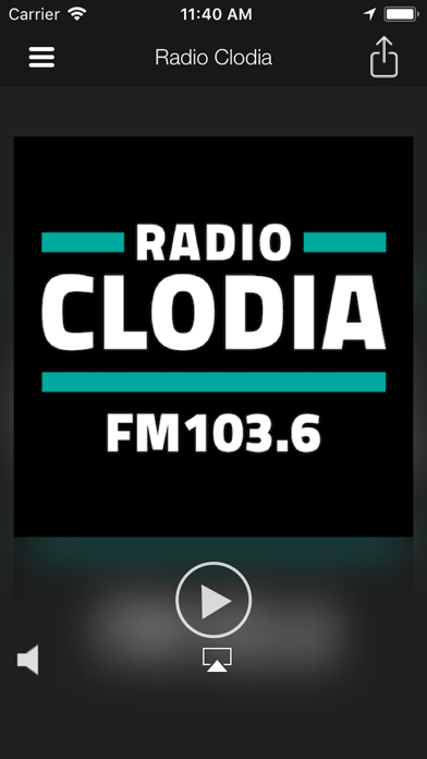 Screenshot #1 pour Radio Clodia App Ufficiale