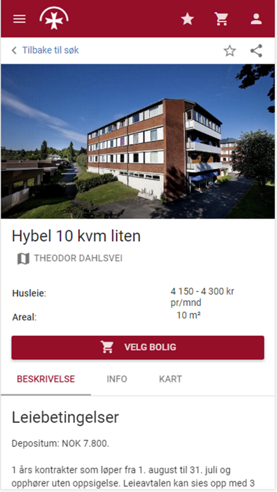 Screenshot #1 pour Diakonhjemmet Bolig