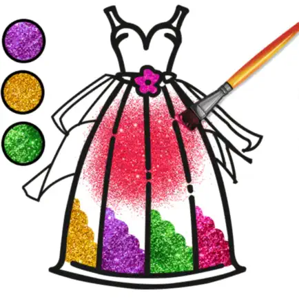 Glitter Dress Drawing Games Cheats