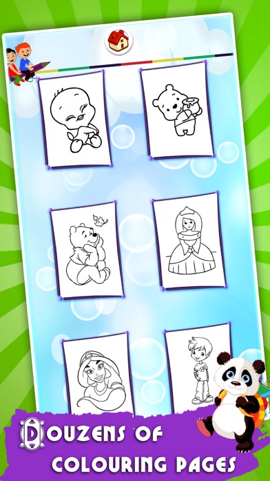 Screenshot #2 pour Coloring Book - page de peinture et dessin