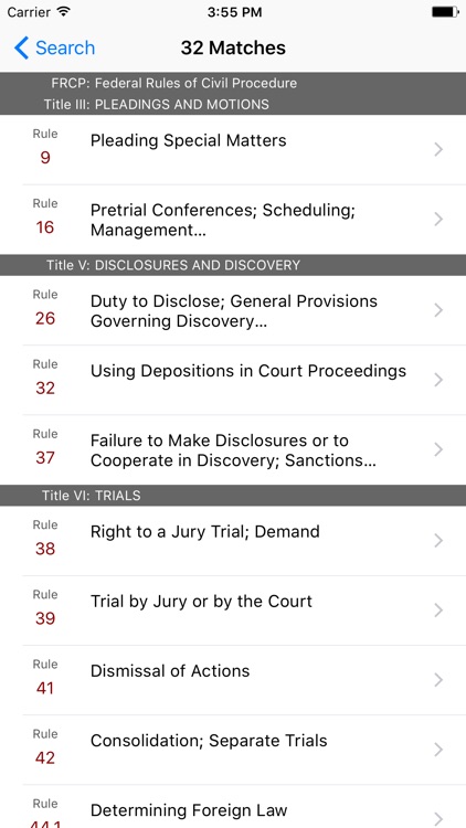 Federal Rules of Civil Procedure (LawStack's FRCP) screenshot-4
