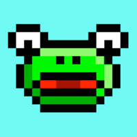 Jumpy Frog 8 bit
