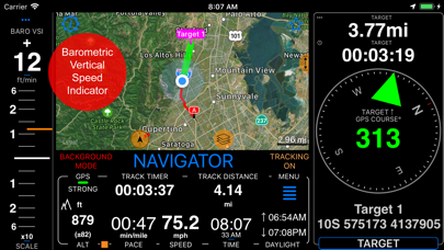 Compass 55. Map & GPS kit. Screenshot