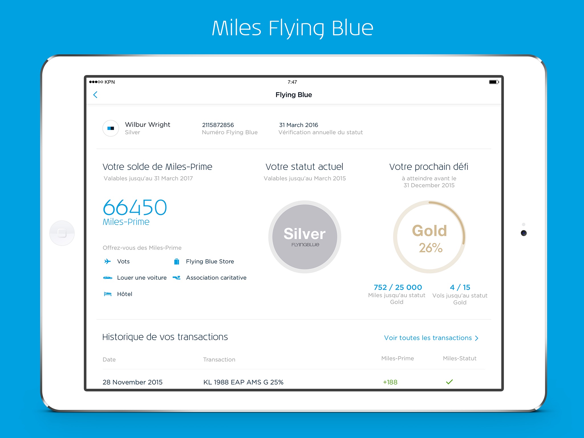 KLM - Book a flight screenshot 3