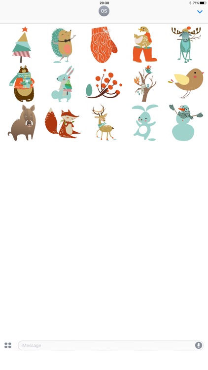 Winter Wildlife! Stickers