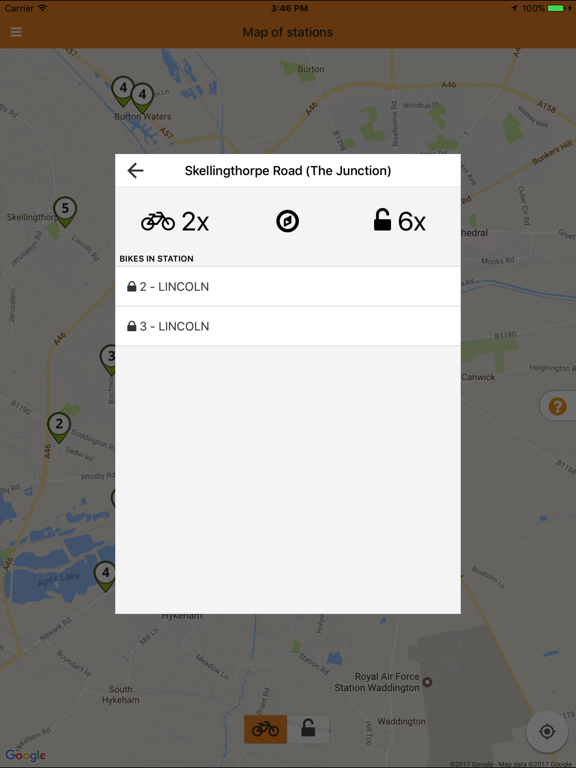 Screenshot #6 pour Hirebike Lincoln