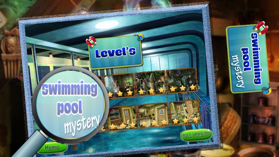 #2. Swimming Pool Mystery Search Hidden Objects Game (iOS) 由: Ajaysinh Jadeja