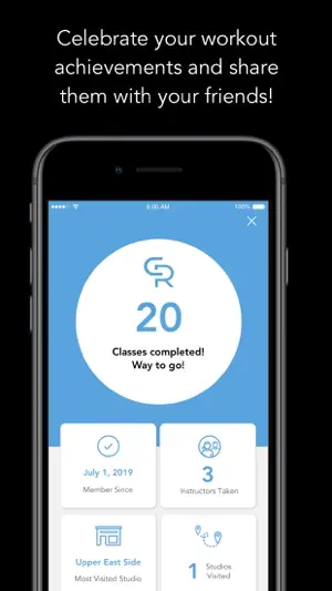 CITYROW Studios: group fitness screenshot 4