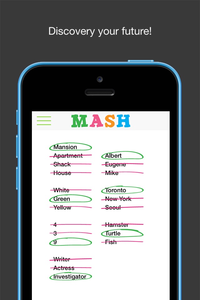 MASH Touch screenshot 3