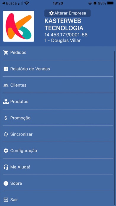 K-Vendas Screenshot