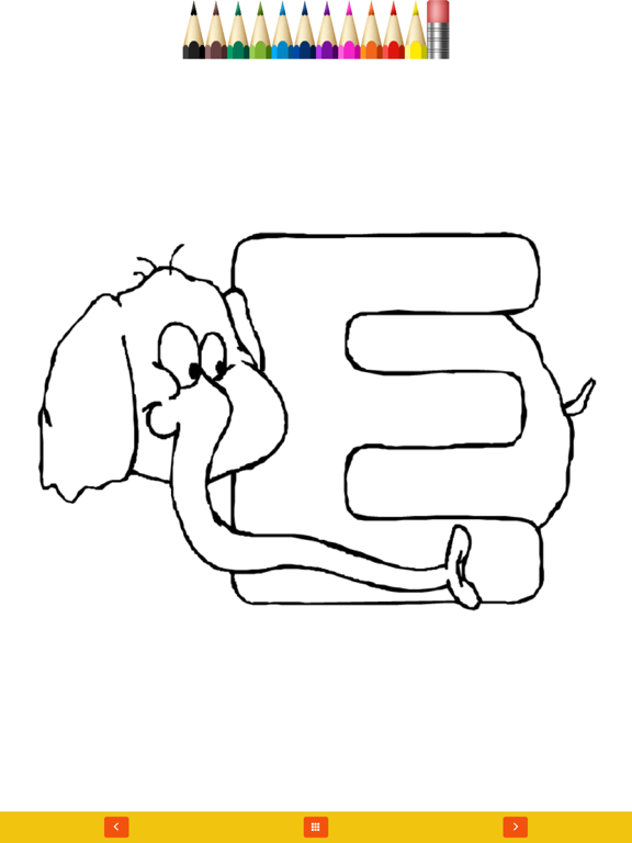 Screenshot #5 pour AEIOU Coloring Book