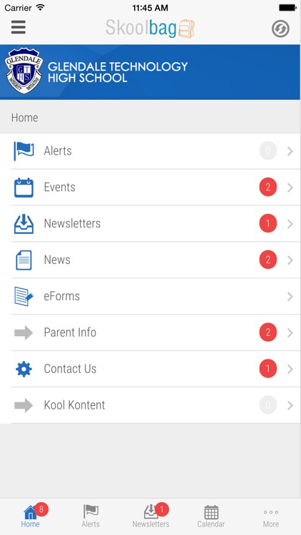 Glendale Technology High School - Skoolbag