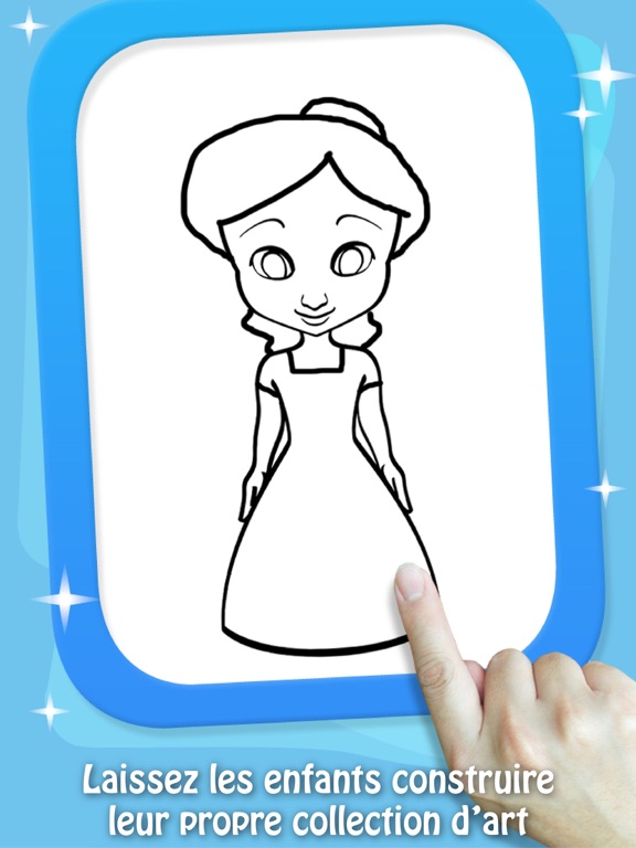 Screenshot #6 pour Peinture et Jeu: Princesse, coloriage enfants